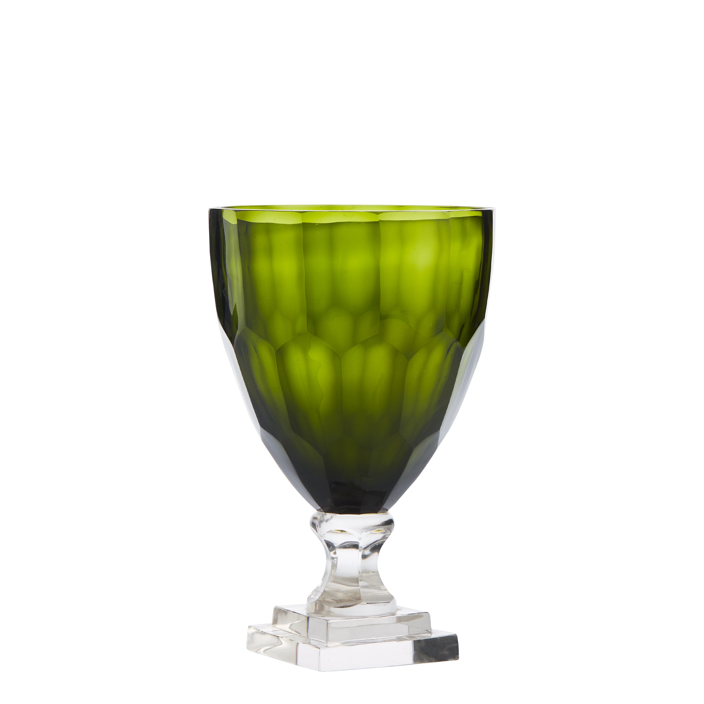 Green Goblet Vase - Vase - Wild at Heart - Wild at Heart