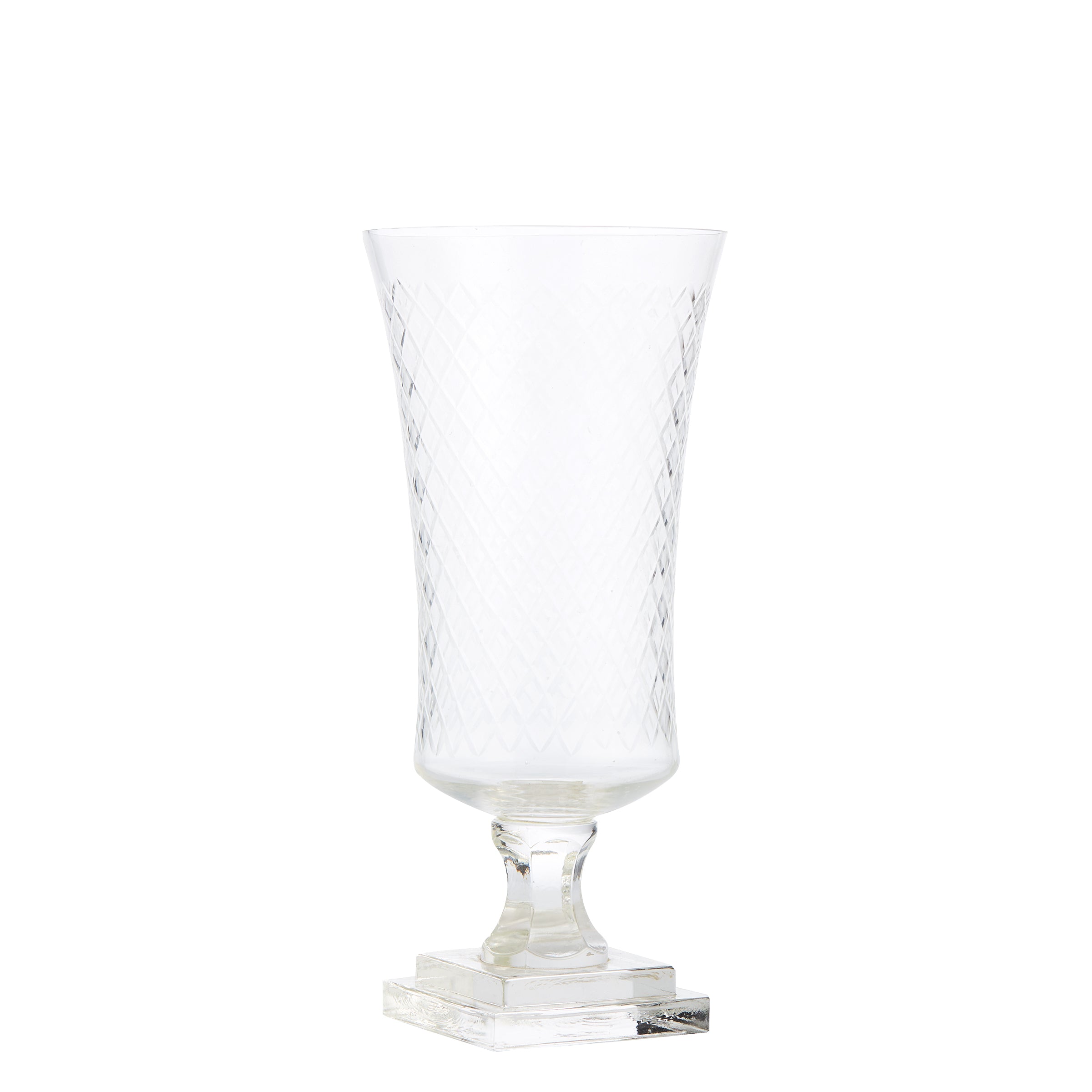 Fluted Crystal Vase - Vase - Wild at Heart - Wild at Heart
