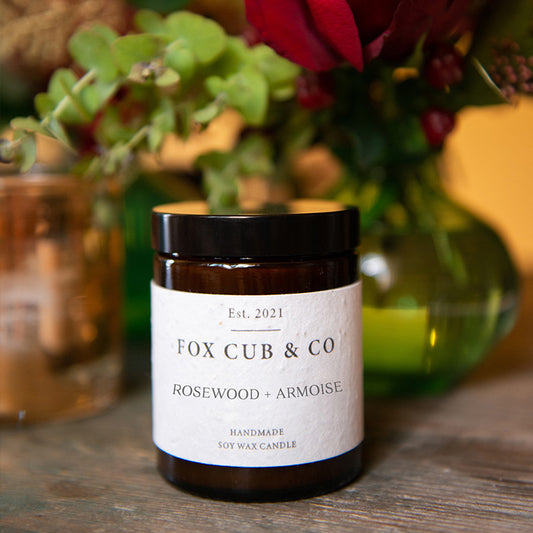 Rosewood & Armoise Scented Candle